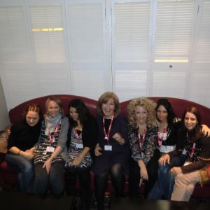 Esra Girgin, Amanda Wilson, Marisa Constantinides, Shelly Terrell, Petra Poitner, Ozge Karaoglu, Vicky Shaumell , IATEFL Harrogate 2010 – Twitter friends united for the first time